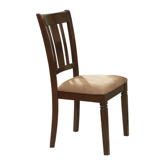 Devlin Side Chair in Espresso/Brown - 2538S - FAMSA Furniture (TX)