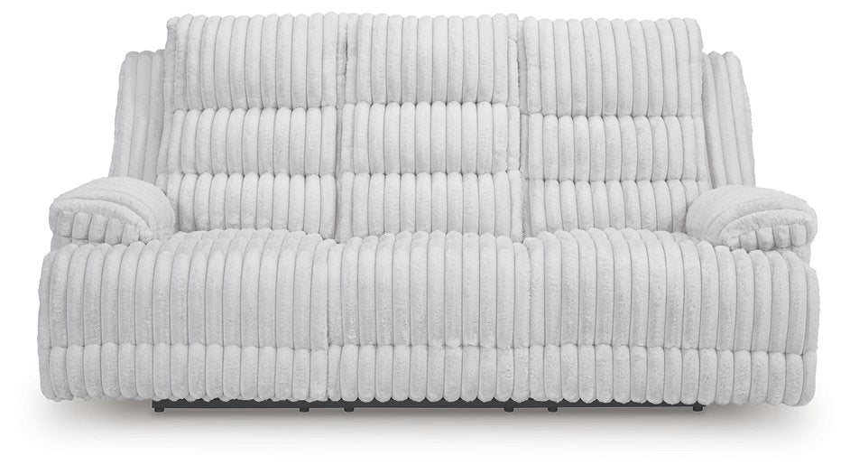 Rhines Falls Power Reclining Sofa with Drop Down Table - FAMSA Furniture (TX)