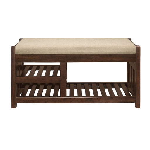 Talmadge Bench in Brown - 4617 - FAMSA Furniture (TX)