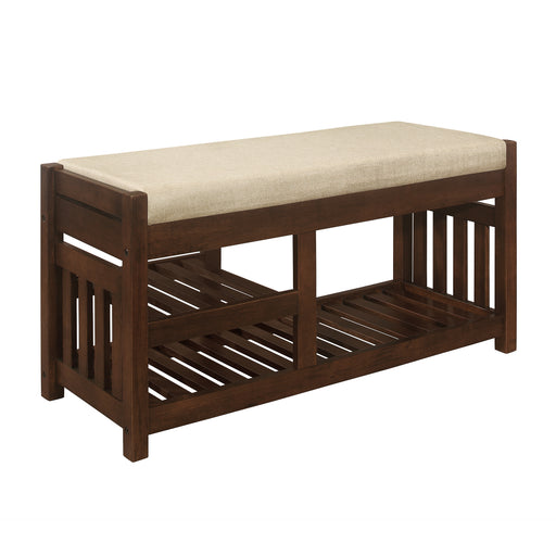 Talmadge Bench in Brown - 4617 - FAMSA Furniture (TX)
