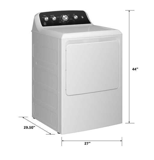 GE® 7.2 cu. ft. Capacity Electric Dryer with Up To 120 ft. Venting and Extended Tumble - FAMSA Furniture (TX)