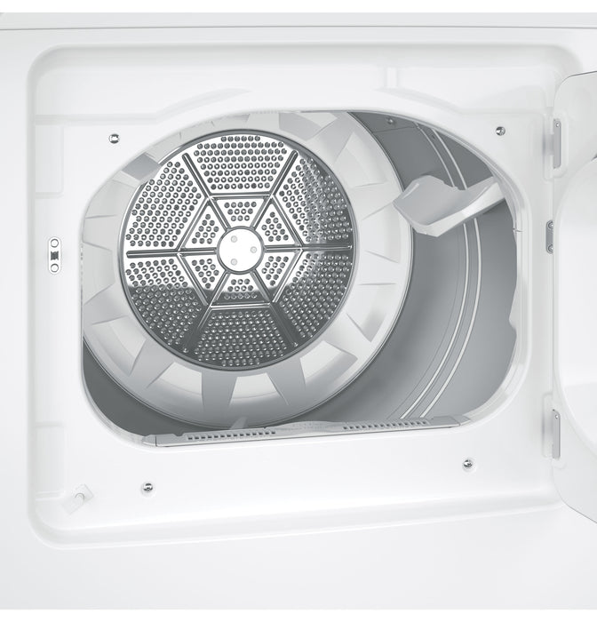 GE 6.2 cu. ft. Capacity Electric Dryer with Up To 120 ft. Venting and Shallow Depth? - FAMSA Furniture (TX)