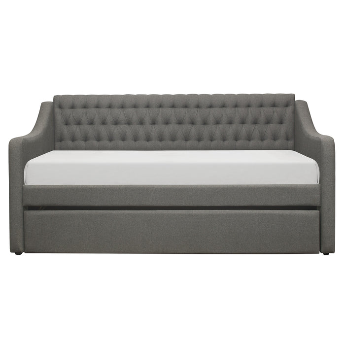 Labelle Daybed with Trundle in Gray - 4866DG* - FAMSA Furniture (TX)