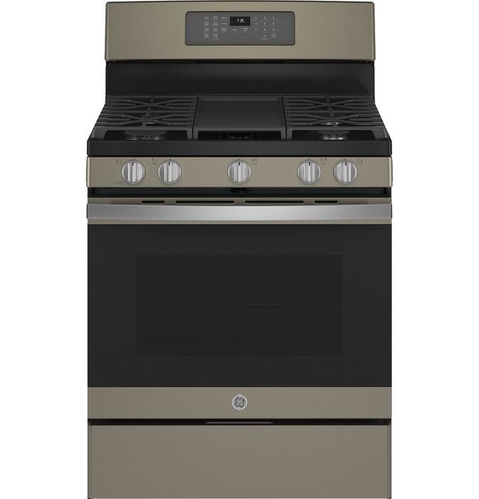 GE® 30" Free-Standing Gas Convection Range with No Preheat Air Fry - FAMSA Furniture (TX)