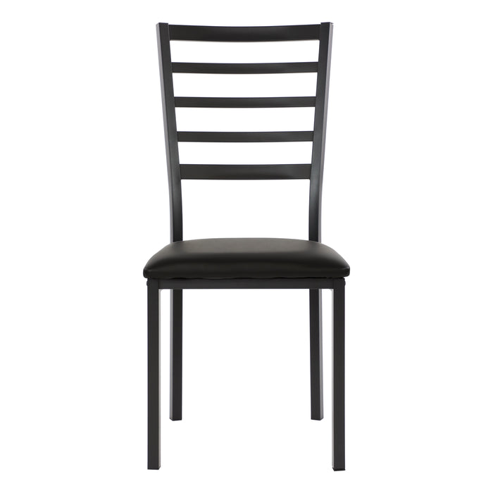 Flannery Side Chair in Black - 5038S - FAMSA Furniture (TX)