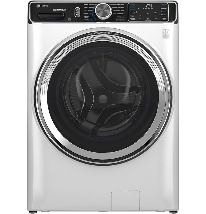 GE Profile™ 5.3 cu. ft. Capacity Smart Front Load ENERGY STAR® Washer with UltraFresh™ Vent System+ with OdorBlock™ - FAMSA Furniture (TX)