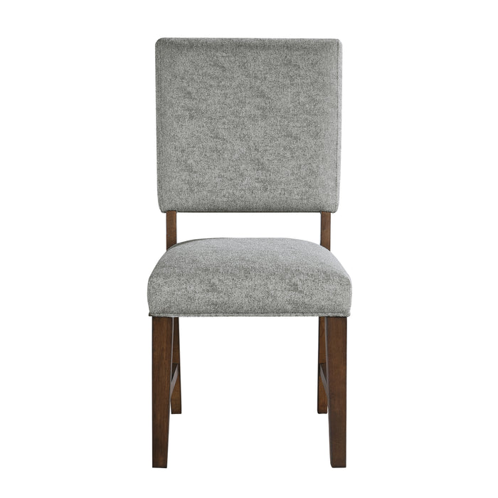 Franco Side Chair in Brown/Gray/Walnut - 5414S - FAMSA Furniture (TX)