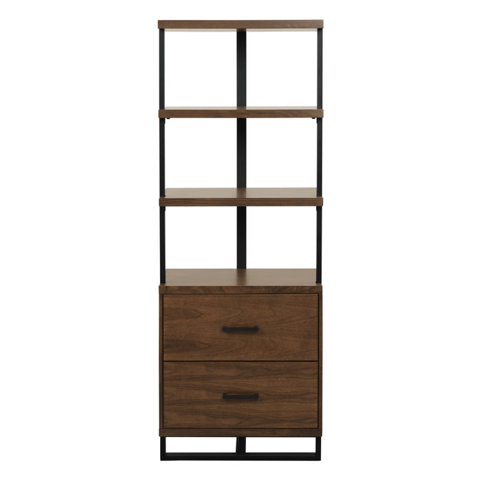 Sedley (2) Side Pier in Brown/Black - 54150RF-S* - FAMSA Furniture (TX)