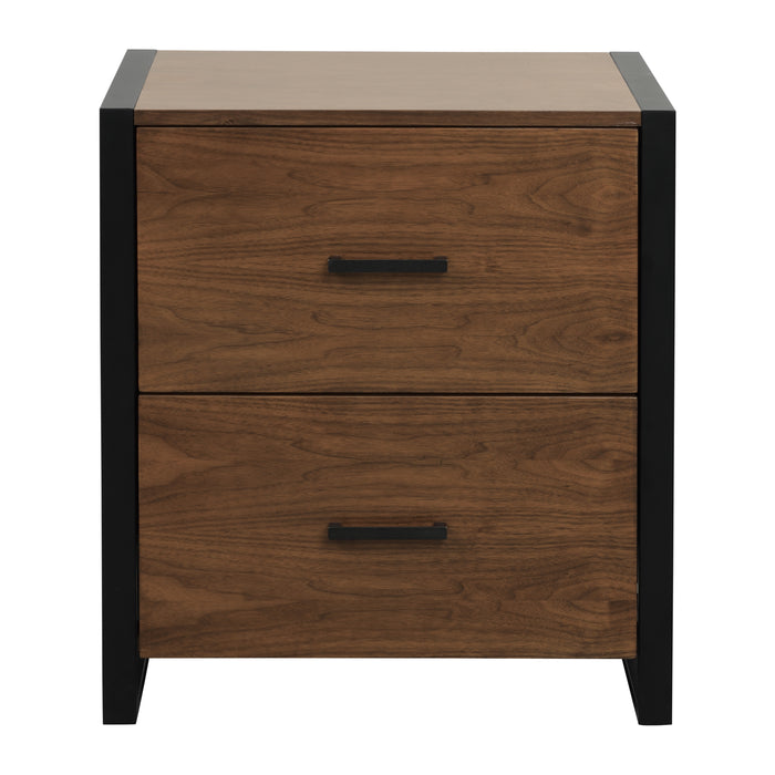 Sedley File Cabinet in Black/Brown - 5415RF-18 - FAMSA Furniture (TX)