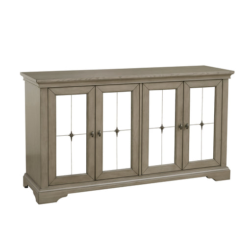 Vermillion Server with Mirrored Door in Taupe/Gray/Beige - 5442-40 - FAMSA Furniture (TX)