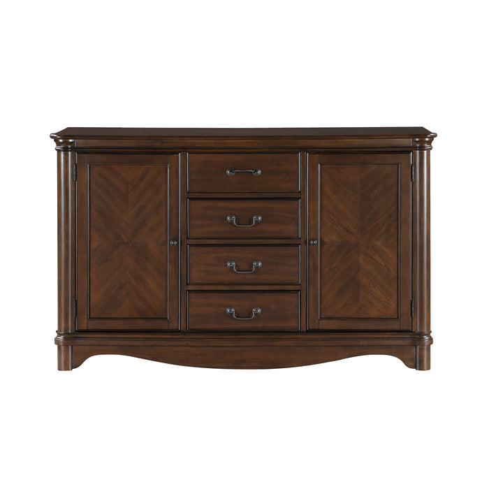 Rexford Buffet/Server in Cherry - 5615-55 - FAMSA Furniture (TX)