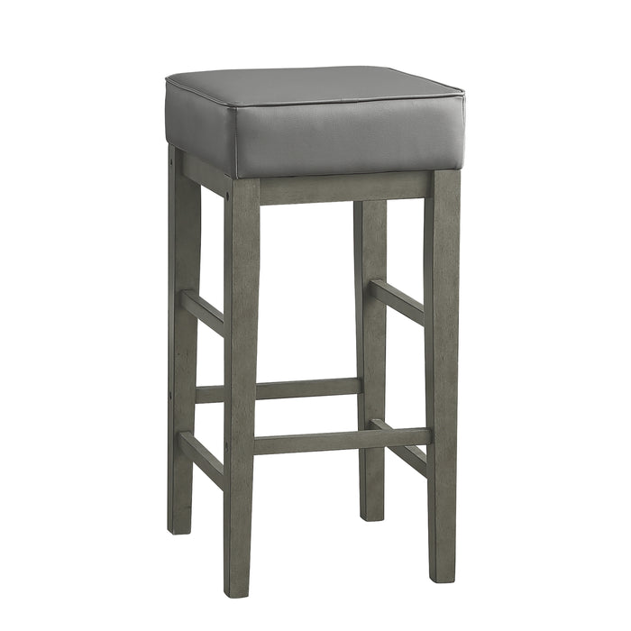 Pittsville Pub Height Stool in Gray - 5684GY-29 - FAMSA Furniture (TX)