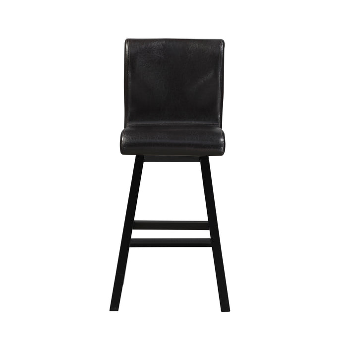 Hillshaw Swivel Pub Height Chair in Brown - 5708-29DB - FAMSA Furniture (TX)