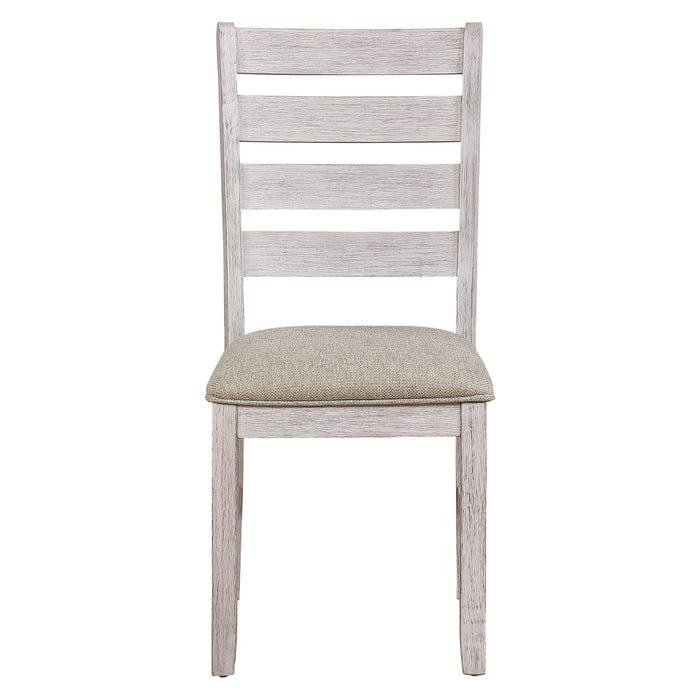 Ithaca Side Chair in Gray/White - 5769WS