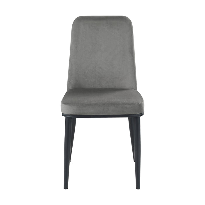 Salerno Side Chair in Black/Gray - 5909GYS