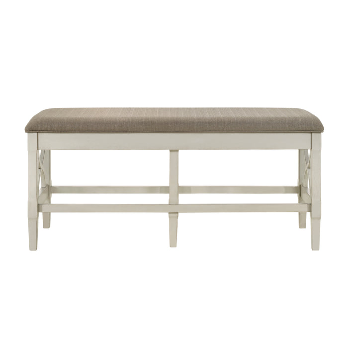 Maribelle Counter Height Bench in Gray - 5910-24BH - FAMSA Furniture (TX)
