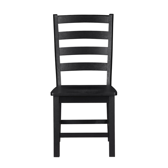 Redmond Side Chair in Black - 5929BKS - FAMSA Furniture (TX)