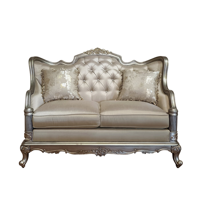 Florentina Loveseat in Other/Metallic Accent - Traditional - 8412-2 - FAMSA Furniture (TX)