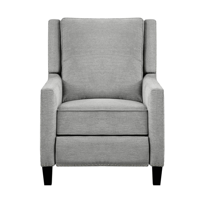 Banks Push Back Reclining Chair in Gray - 8505GY-1 - FAMSA Furniture (TX)