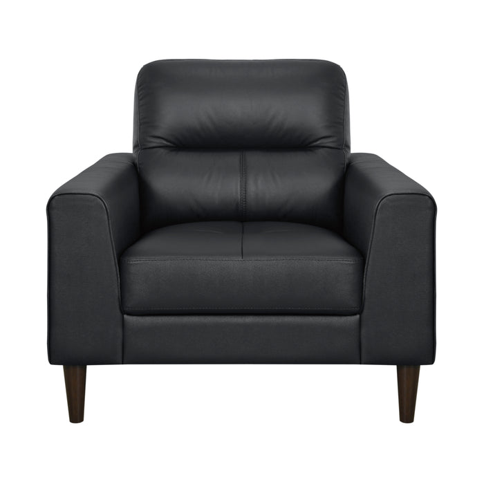 Lewes Chair in Black - 8566BLK-1 - FAMSA Furniture (TX)