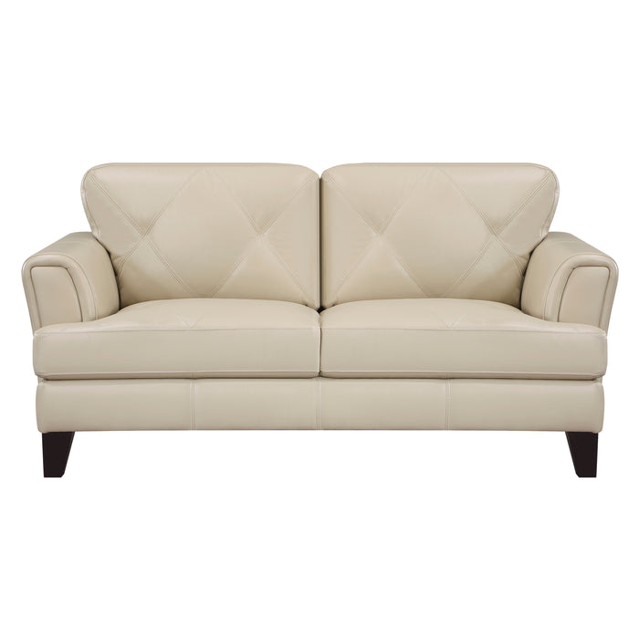 Thierry Loveseat in Cream - 9279CRM-2 - FAMSA Furniture (TX)