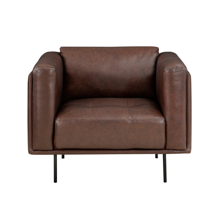 Soren Chair in Brown - 9280BR-1 - FAMSA Furniture (TX)
