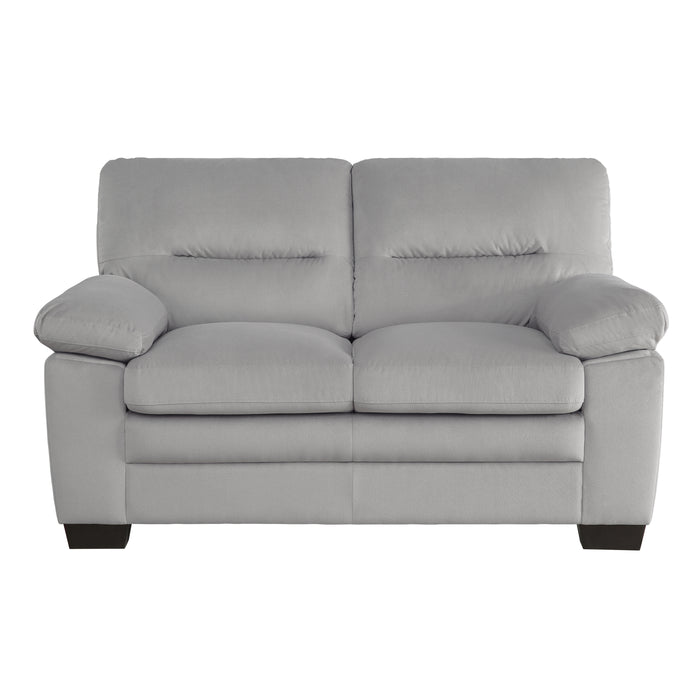 Keighly Loveseat in Gray - 9328GY-2 - FAMSA Furniture (TX)