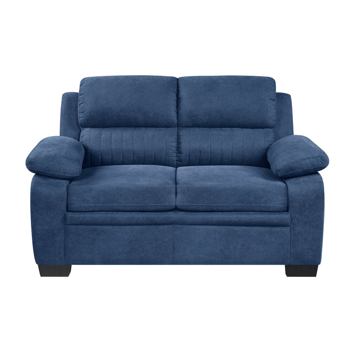 Holleman Loveseat in Blue - 9333BU-2