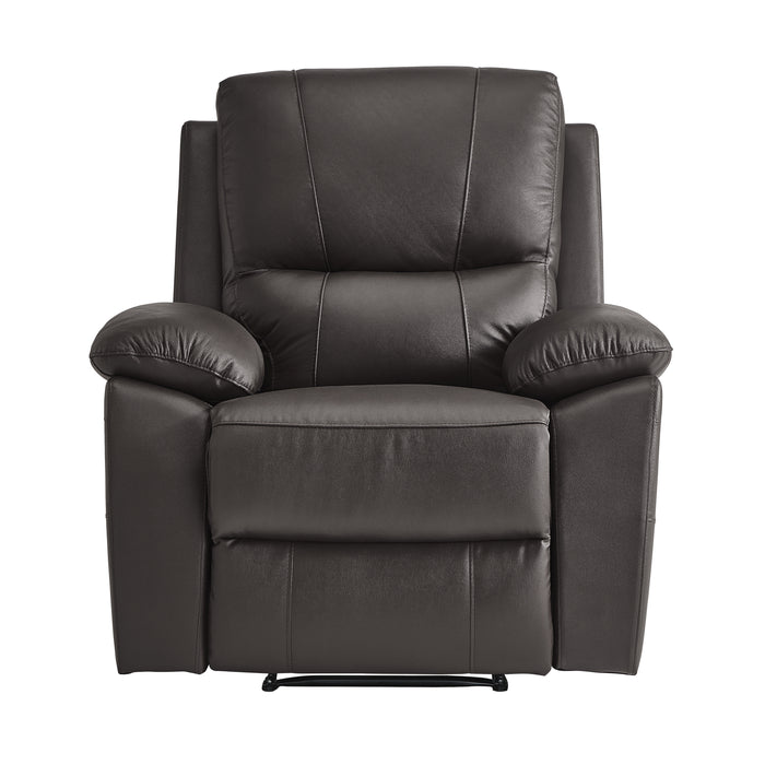 Dawson Reclining Chair in Brown - 9368BRW-1 - FAMSA Furniture (TX)