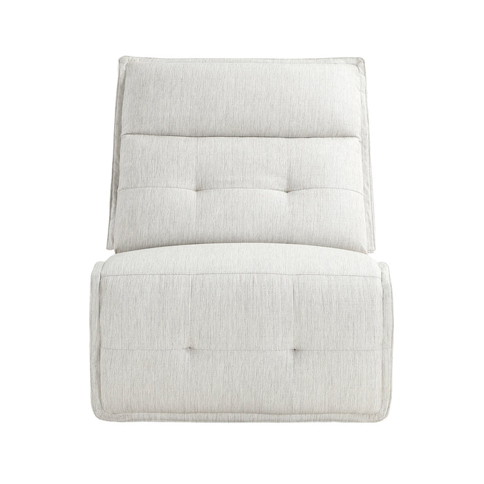 Salida (3/6)Armless Chair in White - 9444HMP-AC - FAMSA Furniture (TX)
