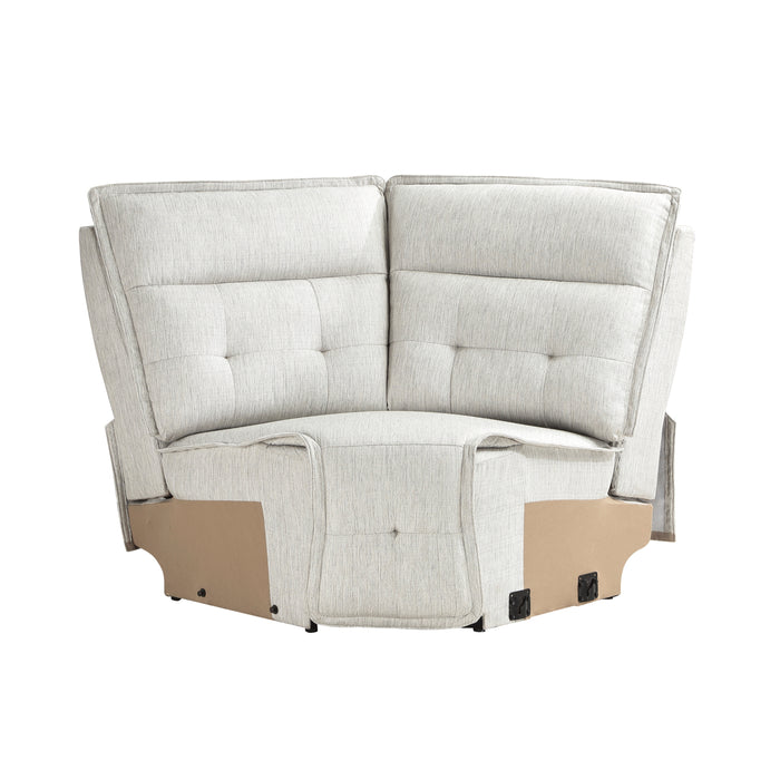 Salida (6/6)Corner Seat in White - 9444HMP-CR - FAMSA Furniture (TX)