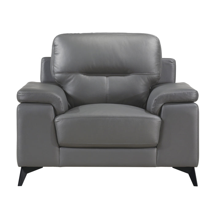 Mischa Chair in Gray - 9514DGY-1