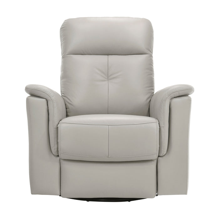 Bristow Swivel Glider Reclining Chair in Gray - 9620SVE-1 - FAMSA Furniture (TX)