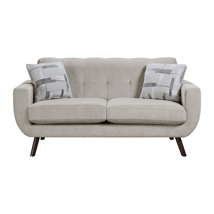Janne Loveseat in Tan - 9627TAN-2 - FAMSA Furniture (TX)