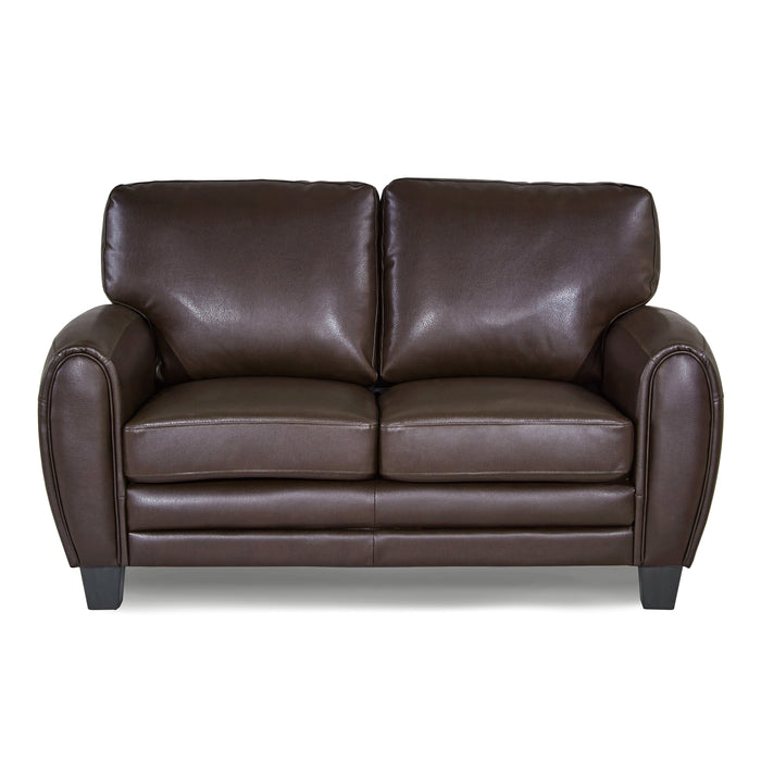 Rubin Loveseat in Brown - 9734DB-2 - FAMSA Furniture (TX)