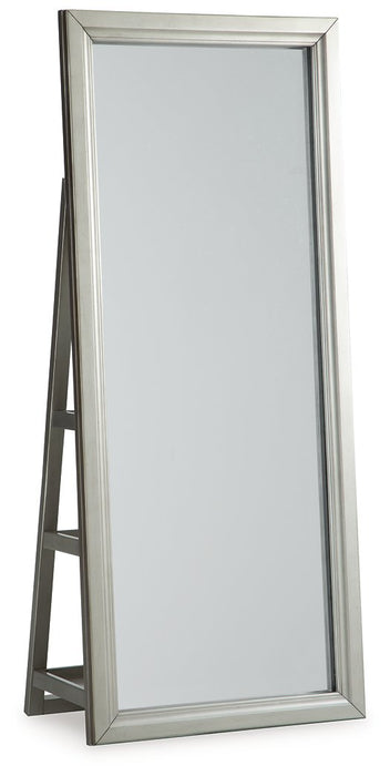 Evesen Floor Standing Mirror/Storage - FAMSA Furniture (TX)