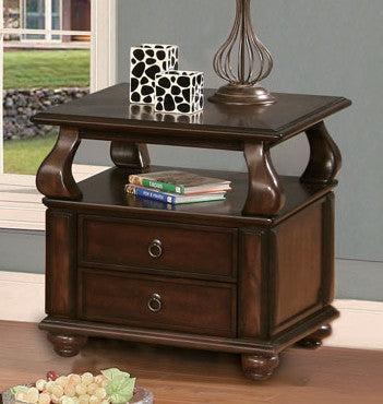 Acme Amado End Table in Espresso 80012 - FAMSA Furniture (TX)