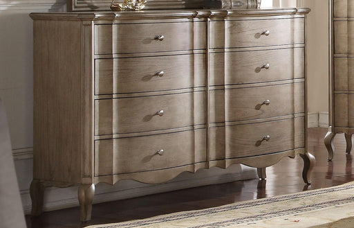 Acme Chelmsford Drawer Dresser in Antique Taupe 26055 - FAMSA Furniture (TX)