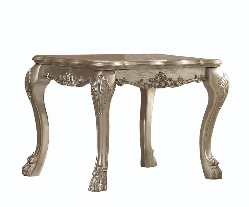 Acme Dresden End Table in Gold Patina 83161 - FAMSA Furniture (TX)