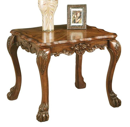 Acme Dresden Traditional End Table in Cherry Oak 12166 - FAMSA Furniture (TX)