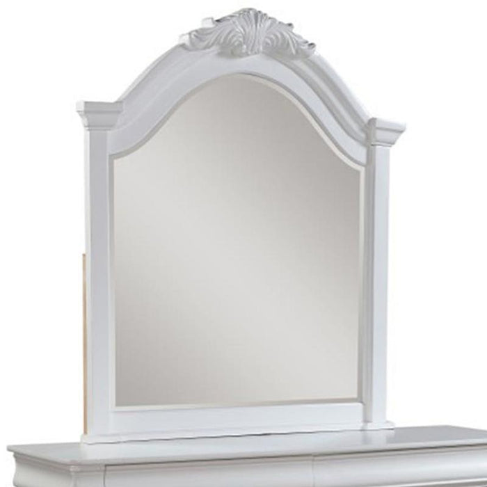 ACME Estrella Youth Dresser Mirror in White 30244 - FAMSA Furniture (TX)