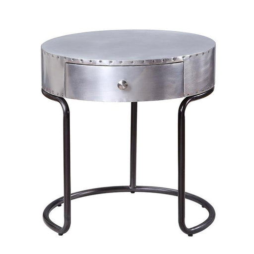Acme Furniture Brancaster End Table in Aluminum 84882 - FAMSA Furniture (TX)