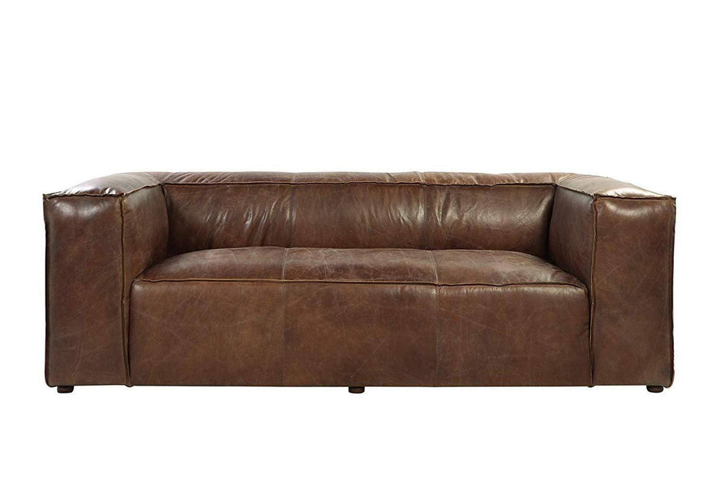 Acme Furniture Brancaster Sofa in Retro Brown 53545 - FAMSA Furniture (TX)