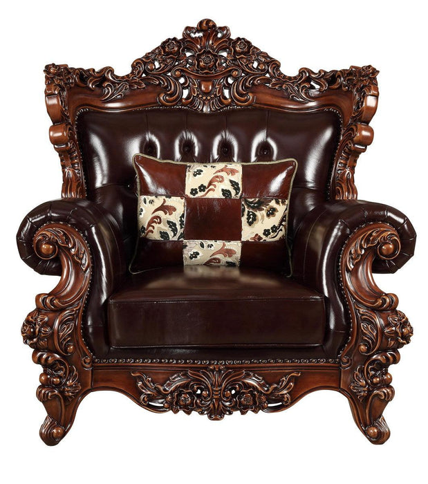 Acme Furniture Forsythia Chair in Espresso 53072 - FAMSA Furniture (TX)