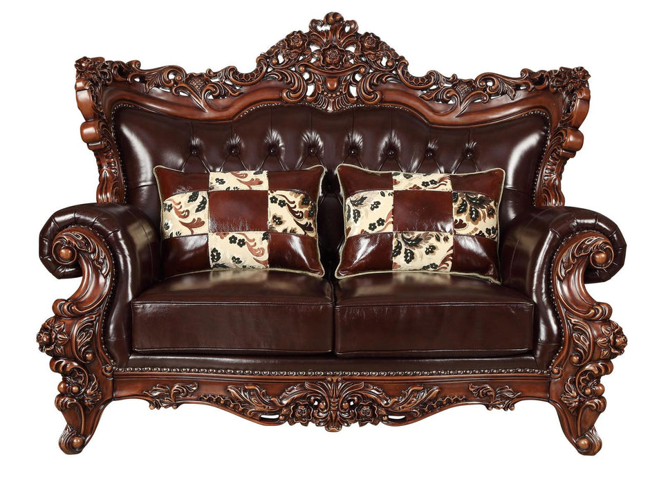 Acme Furniture Forsythia Loveseat in Espresso 53071 - FAMSA Furniture (TX)
