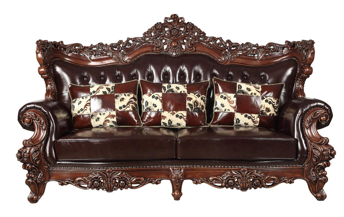 Acme Furniture Forsythia Sofa in Espresso 53070 - FAMSA Furniture (TX)