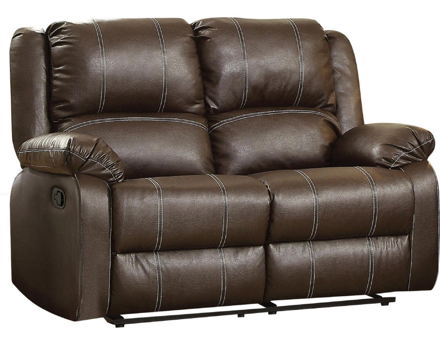 Acme Furniture Zuriel Motion Loveseat in Brown 52281 - FAMSA Furniture (TX)