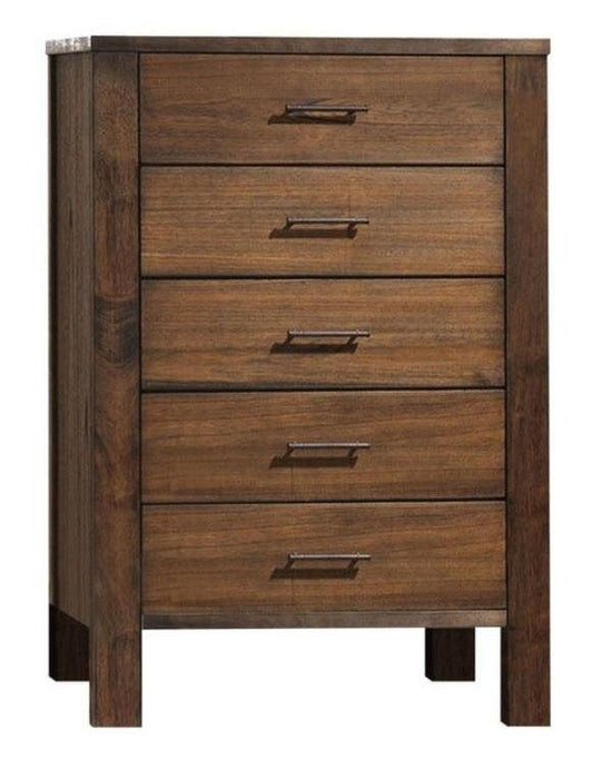 Acme Merrilee 5-Drawer Chest in Oak 21686 - FAMSA Furniture (TX)