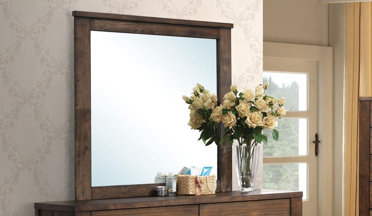 Acme Merrilee Landscape Mirror in Oak 21684 - FAMSA Furniture (TX)