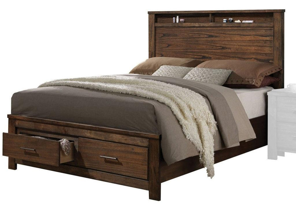 Acme Merrilee King Storage Bed in Oak 21677EK - FAMSA Furniture (TX)